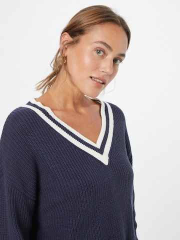 Pull-over Wallis en bleu