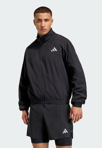 ADIDAS PERFORMANCE Sportovní bunda 'Adi365' – černá: přední strana