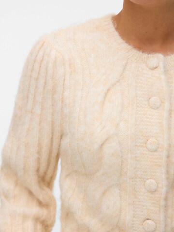 VERO MODA Knit cardigan 'VMLISA' in Beige