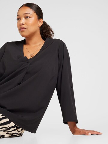 Vero Moda Curve Blouse 'VMCEva' in Black