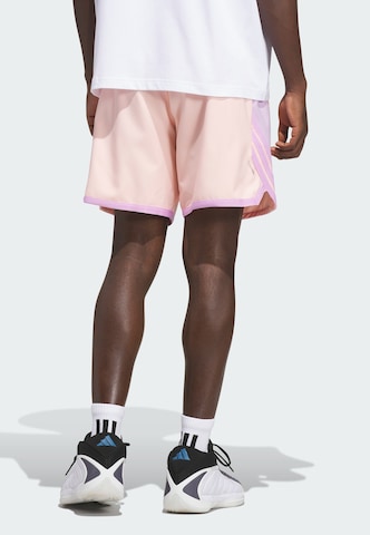 Loosefit Pantaloni sportivi 'Anthony Edwards Crazy Lite' di ADIDAS PERFORMANCE in rosa