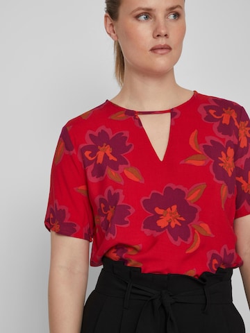 VILA Blouse 'Naja' in Red