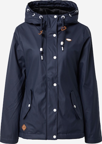 Ragwear Between-Season Jacket 'MARGGE' in Blue: front