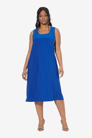 Ulla Popken Mekko värissä sininen: etupuoli