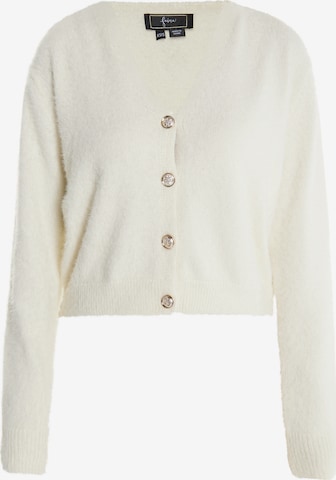 faina Knit Cardigan 'Dedica' in White: front