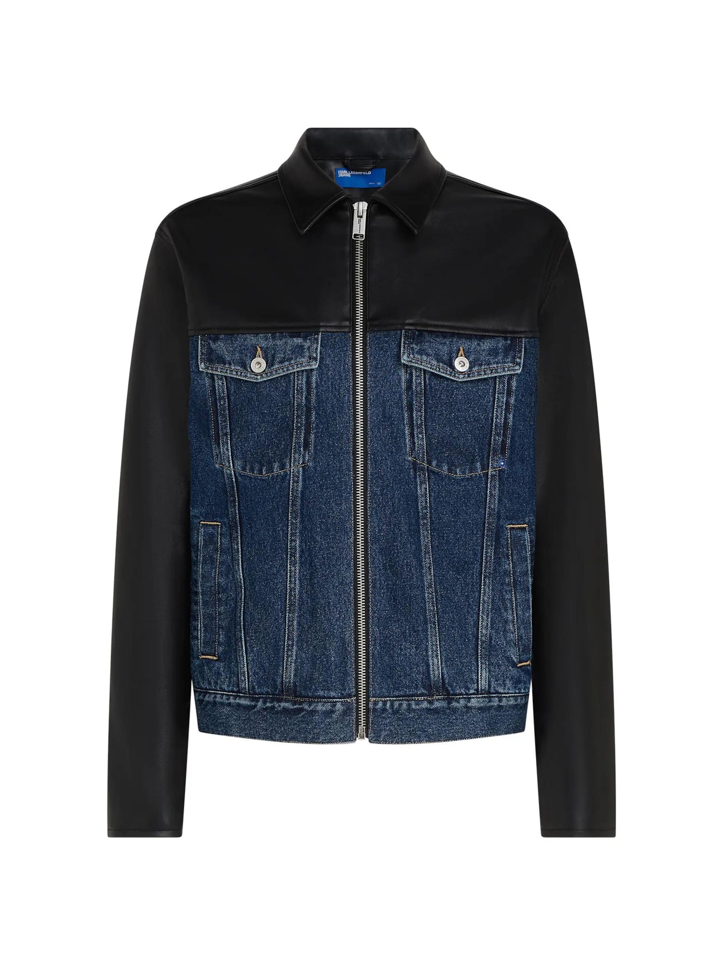 KARL LAGERFELD JEANS Átmeneti dzseki - kék: elől