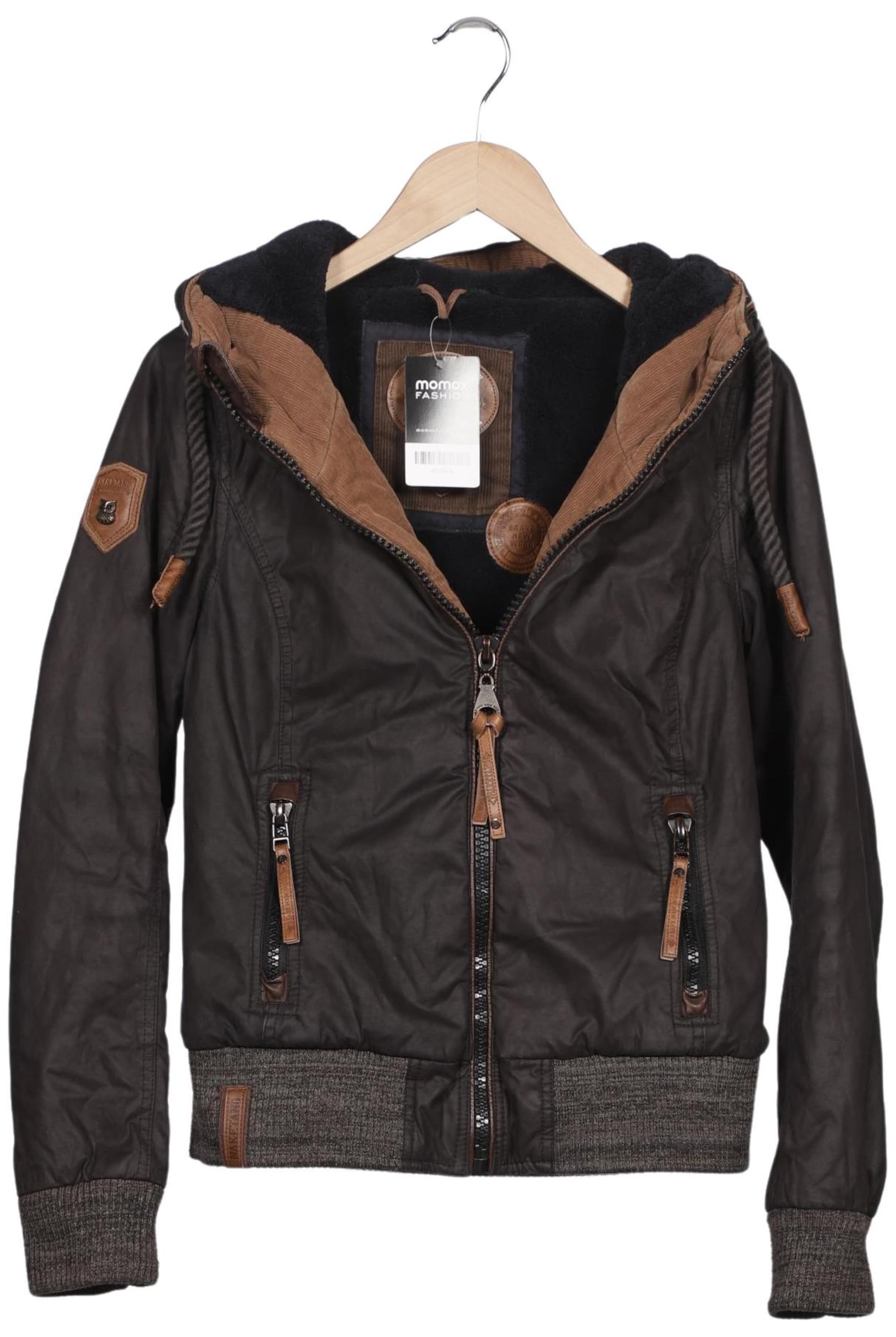 naketano Jacket & Coat in S in Brown: front
