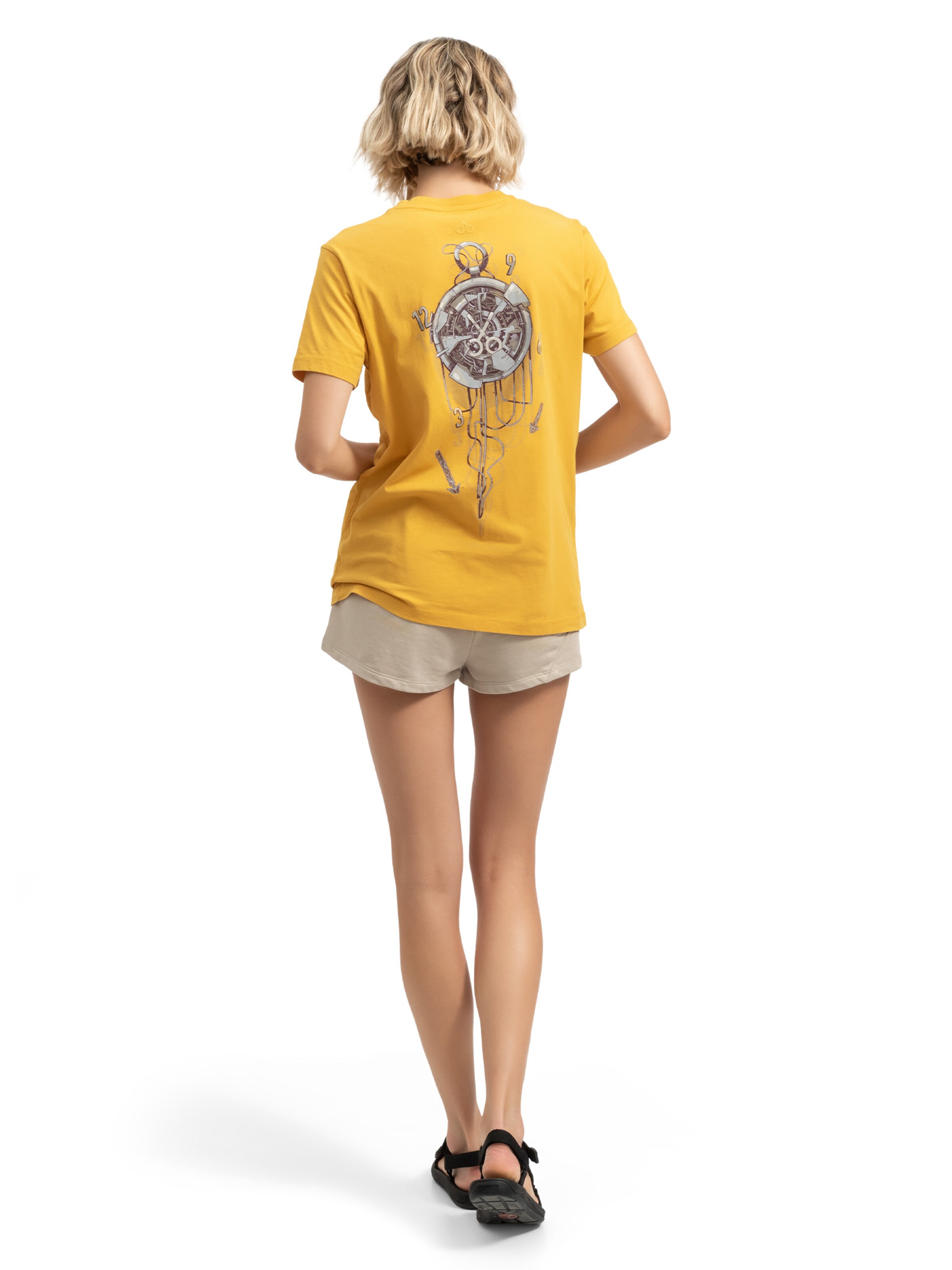 Kaft Shirt 'Time' in Yellow