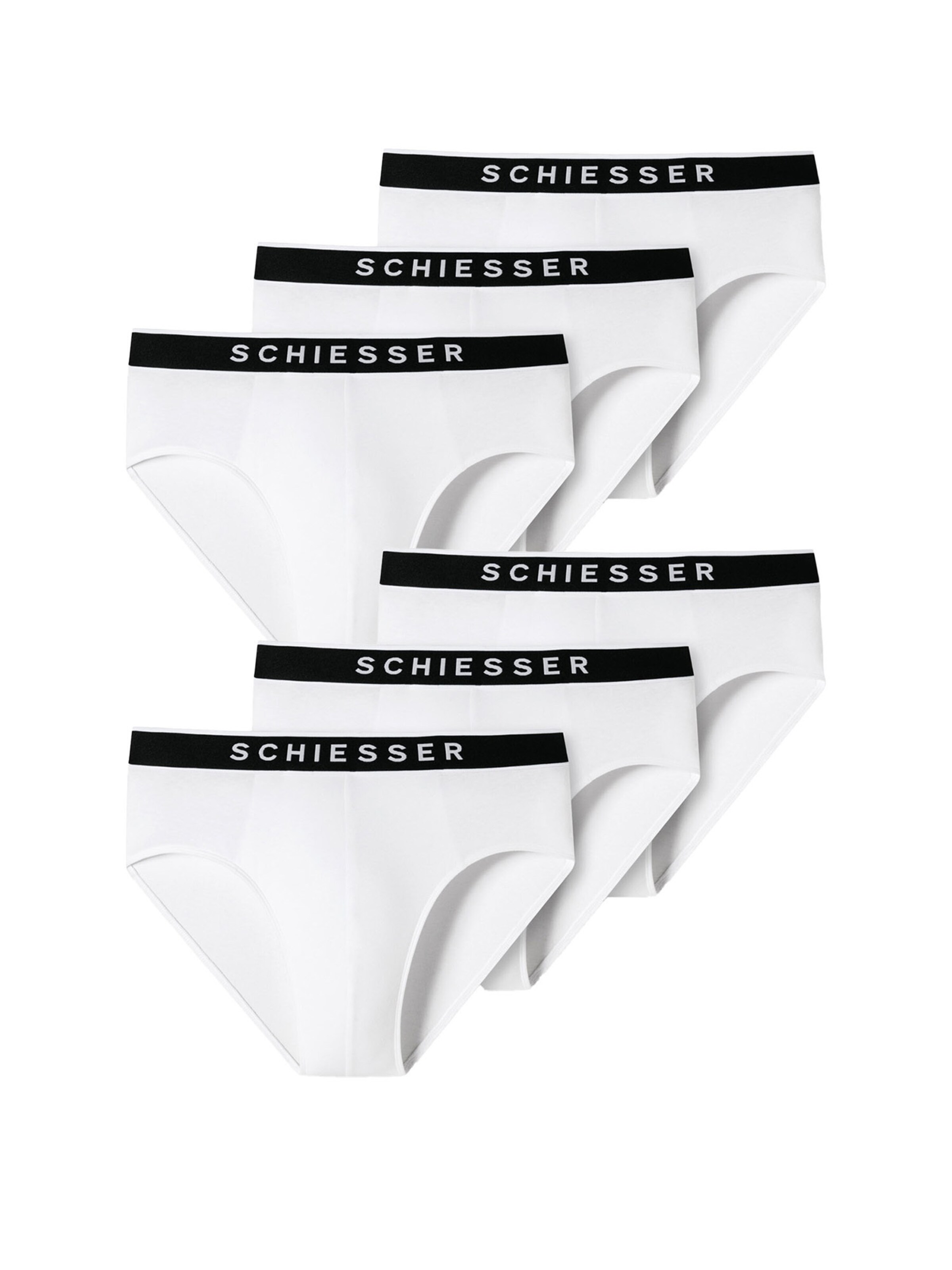 SCHIESSER Slip in Wit: voorkant