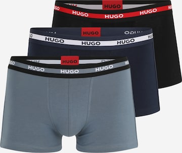 Boxers HUGO en bleu : devant