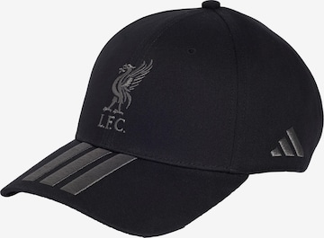 Casquette 'FC Liverpool' ADIDAS PERFORMANCE en noir : devant