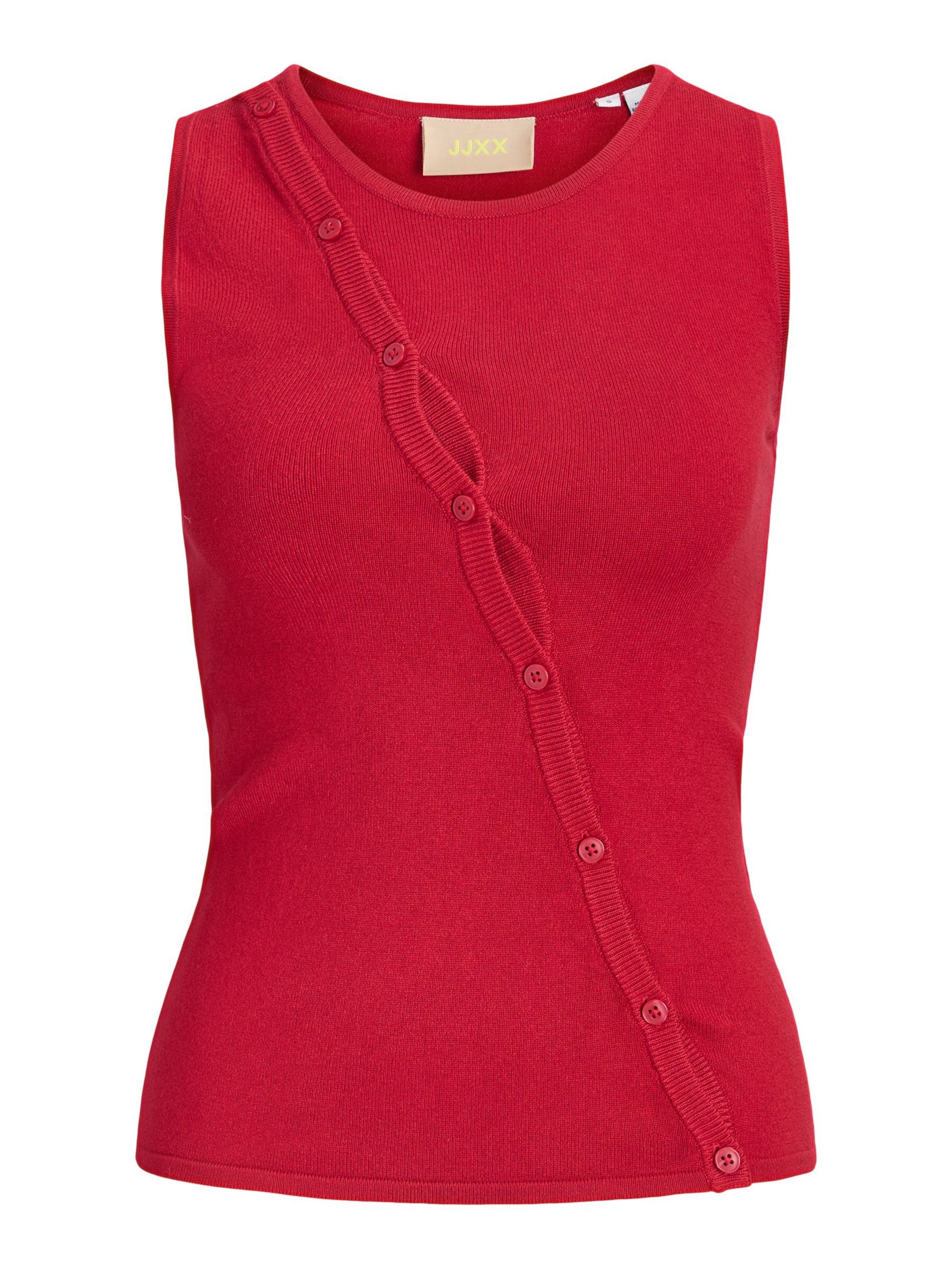 JJXX Knit cardigan 'JXAmber' in Red: front