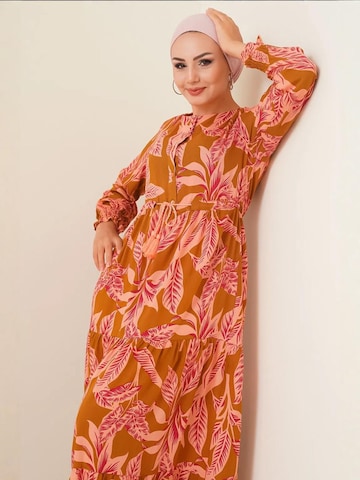 Bigdart - Vestido em castanho