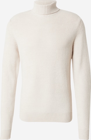 Pull-over BLEND en beige : devant