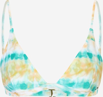 RIP CURL Triangle Bikini top in Blue: front