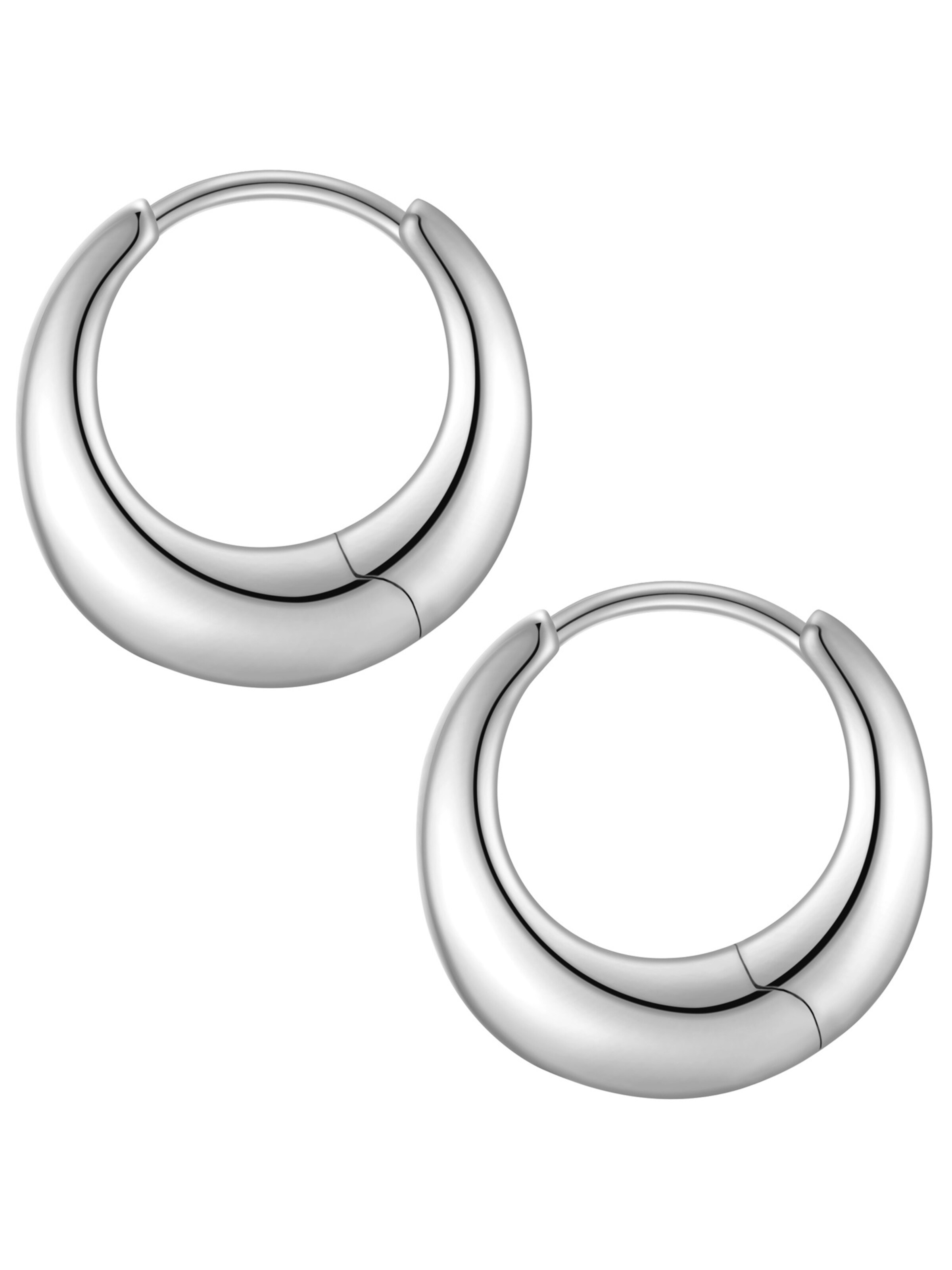 Glanzstücke München Oorbellen in Zilver: voorkant