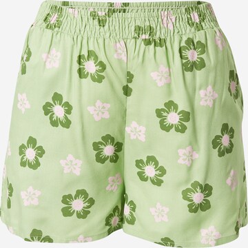 regular Pantaloni di Daisy Street in verde: frontale