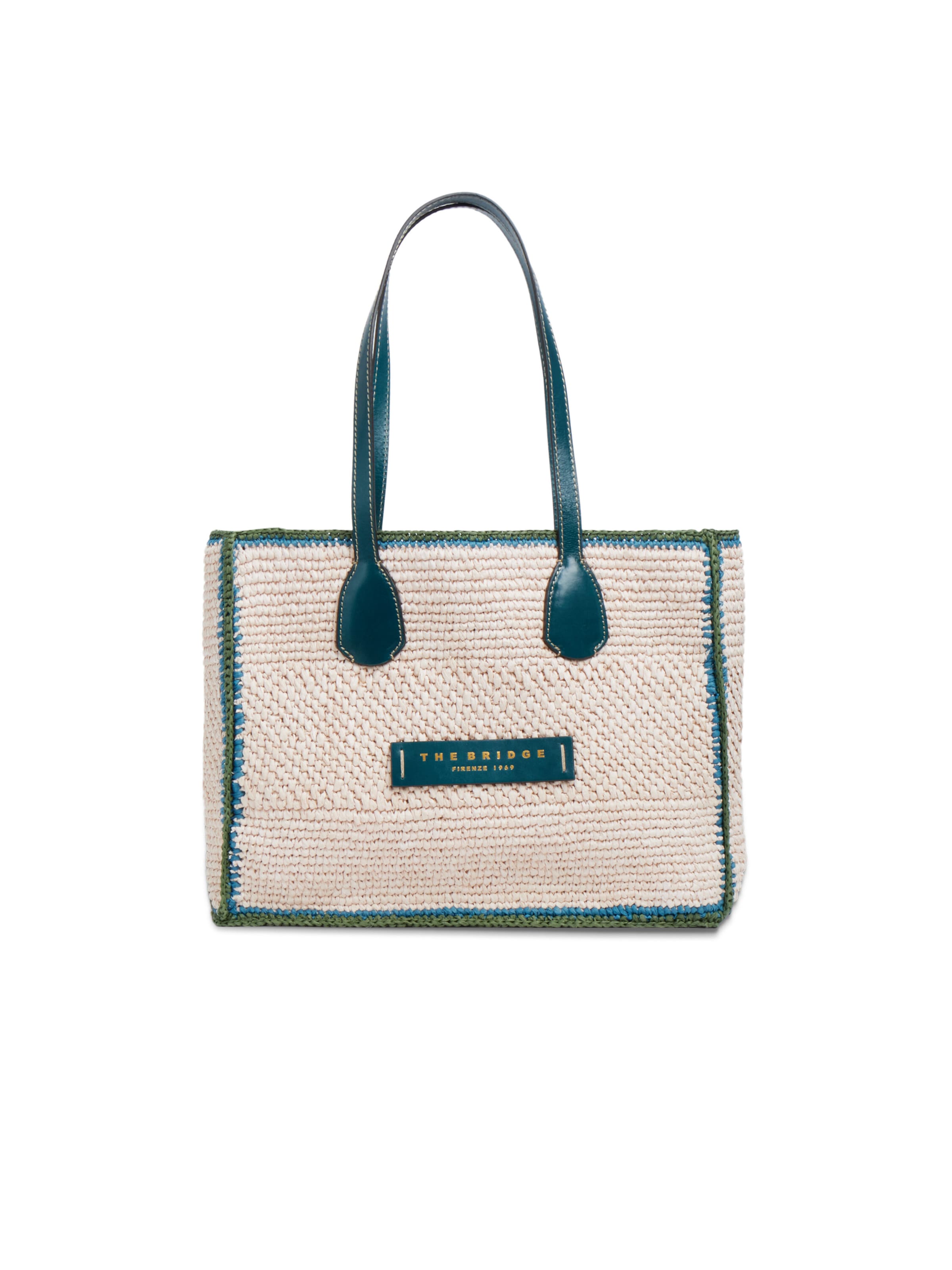The Bridge Shopper in Blauw: voorkant