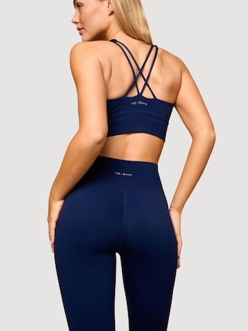 YO-GAYA Skinny Leggings in Blue