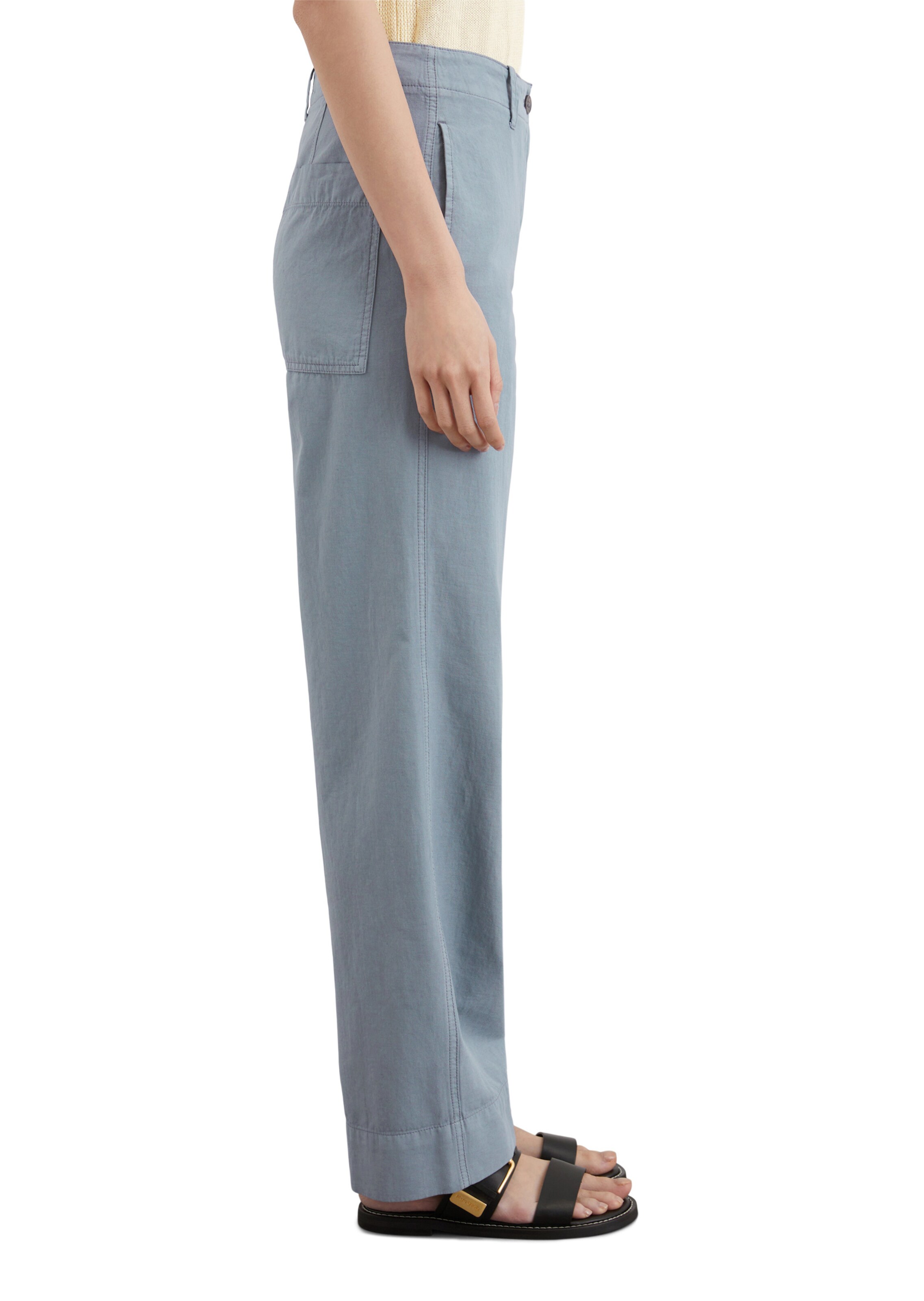 Wide Leg Pantalon Marc O'Polo en bleu
