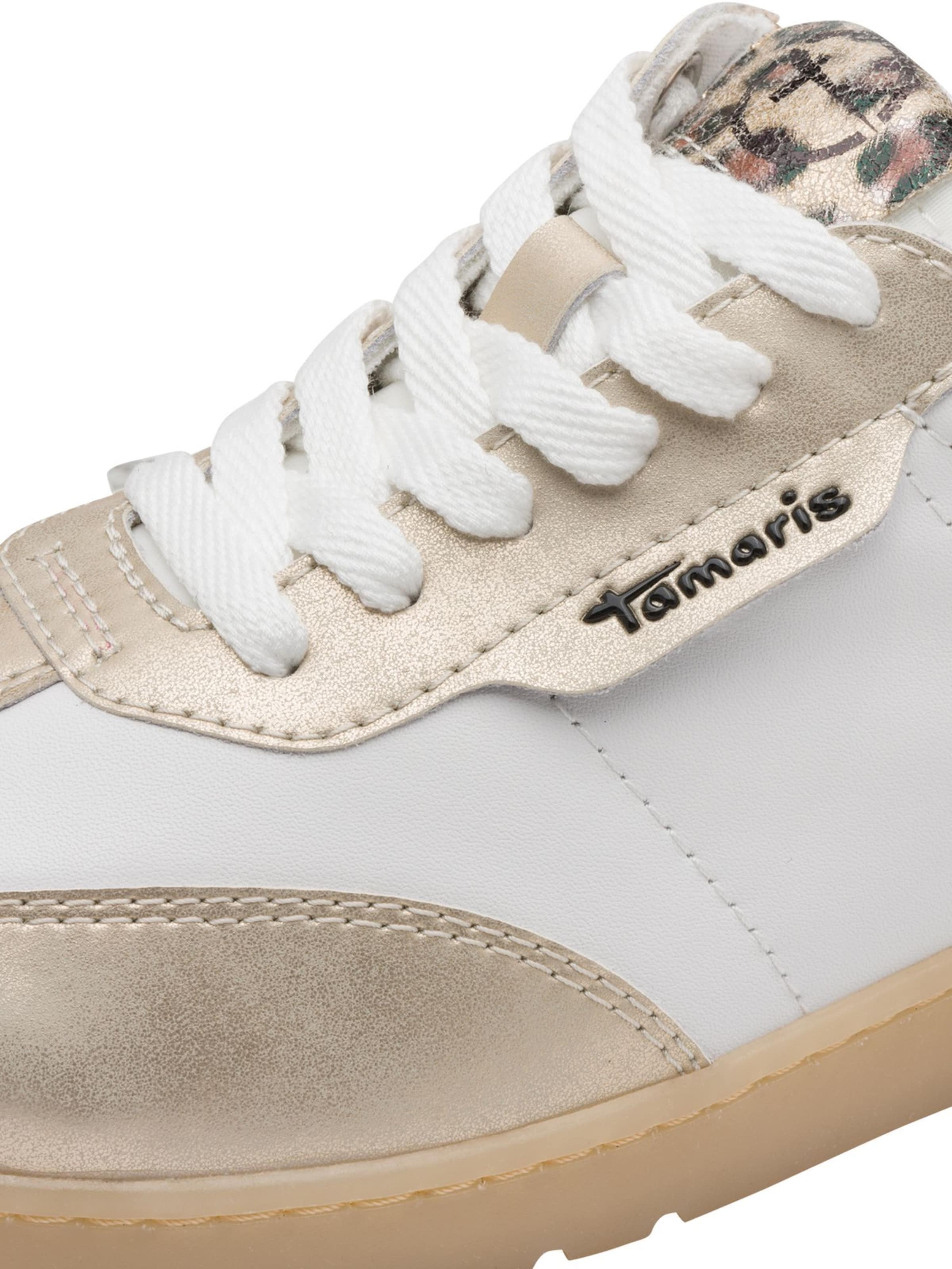 Baskets basses Tamaris en blanc