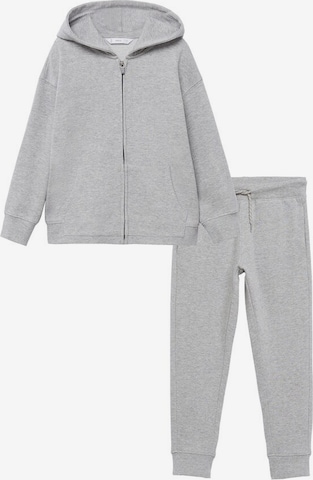 MANGO KIDS Set 'Frase' in Grey: front