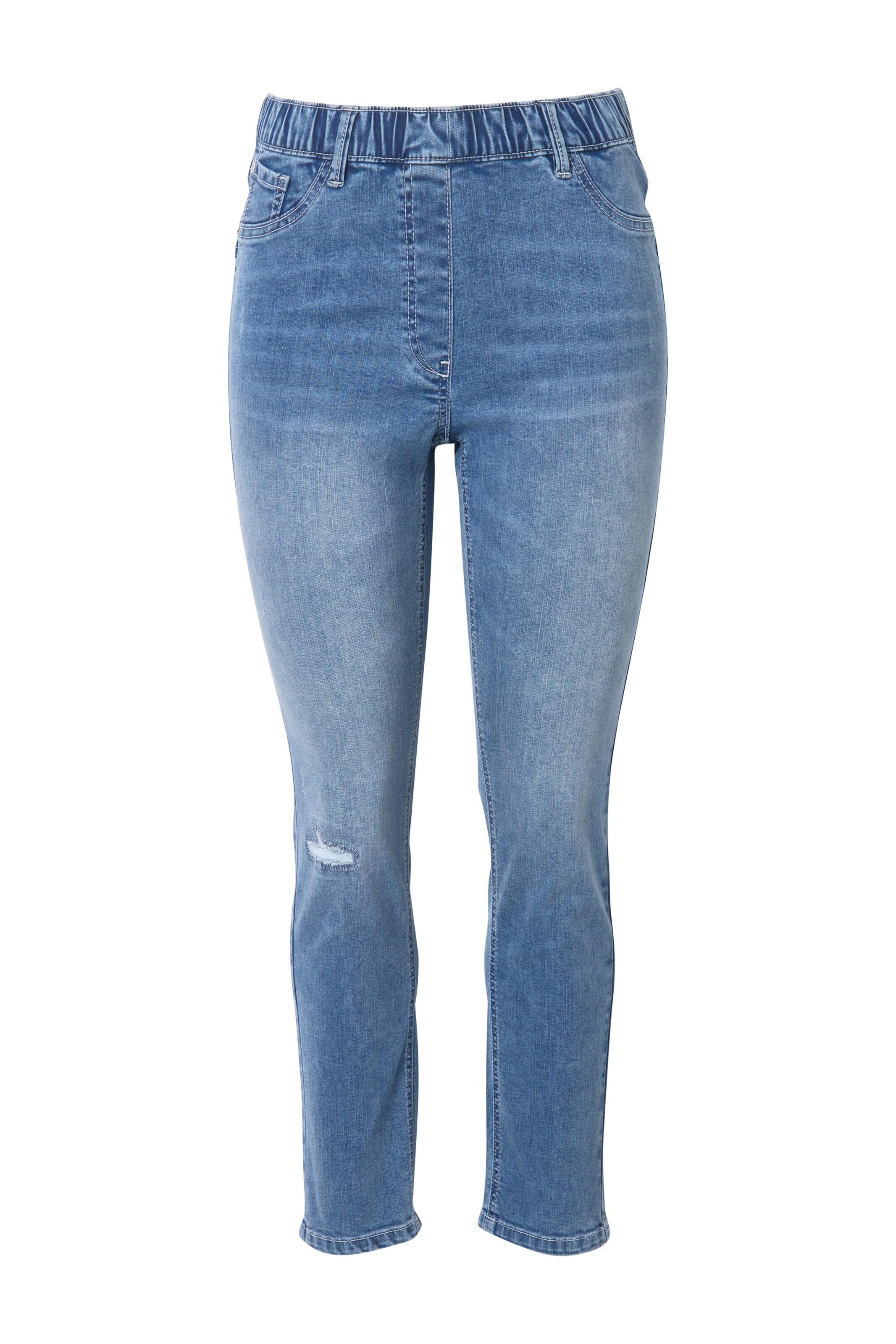 Ulla Popken Regular Jeans in Blau: Vorderseite