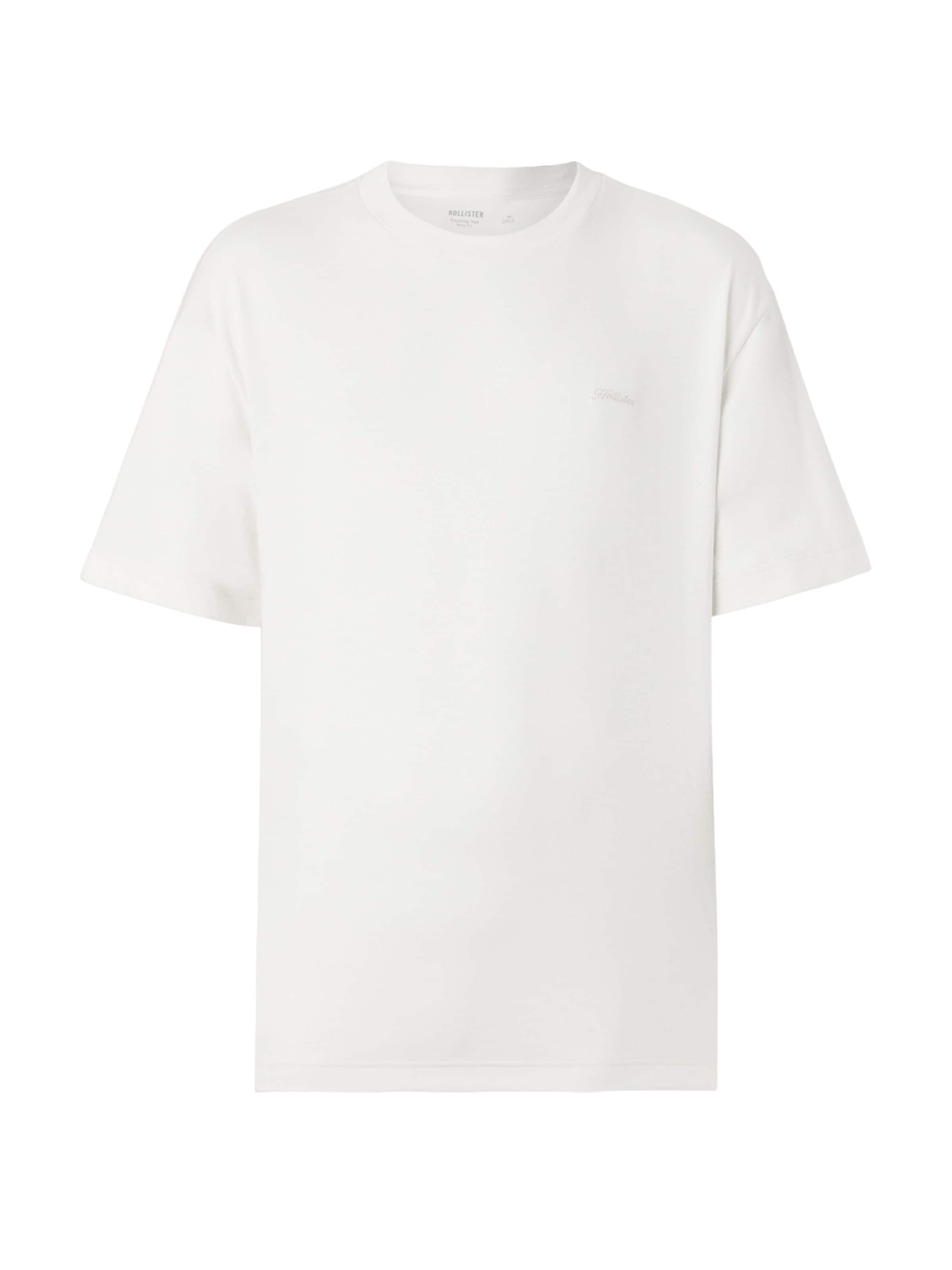 HOLLISTER Футболка в Белый: спереди