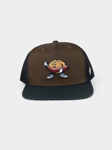 Bavarian Caps Cap 'Mr. Leberkas' in Brown: front