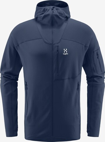 Haglöfs Athletic Fleece Jacket in Blue: front