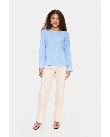 SAINT TROPEZ Bluse 'Zuni' in Blau