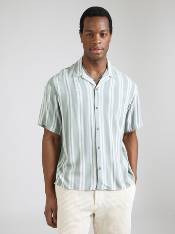 JACK & JONES Comfort fit Overhemd 'JJEJeff' in Groen: voorkant
