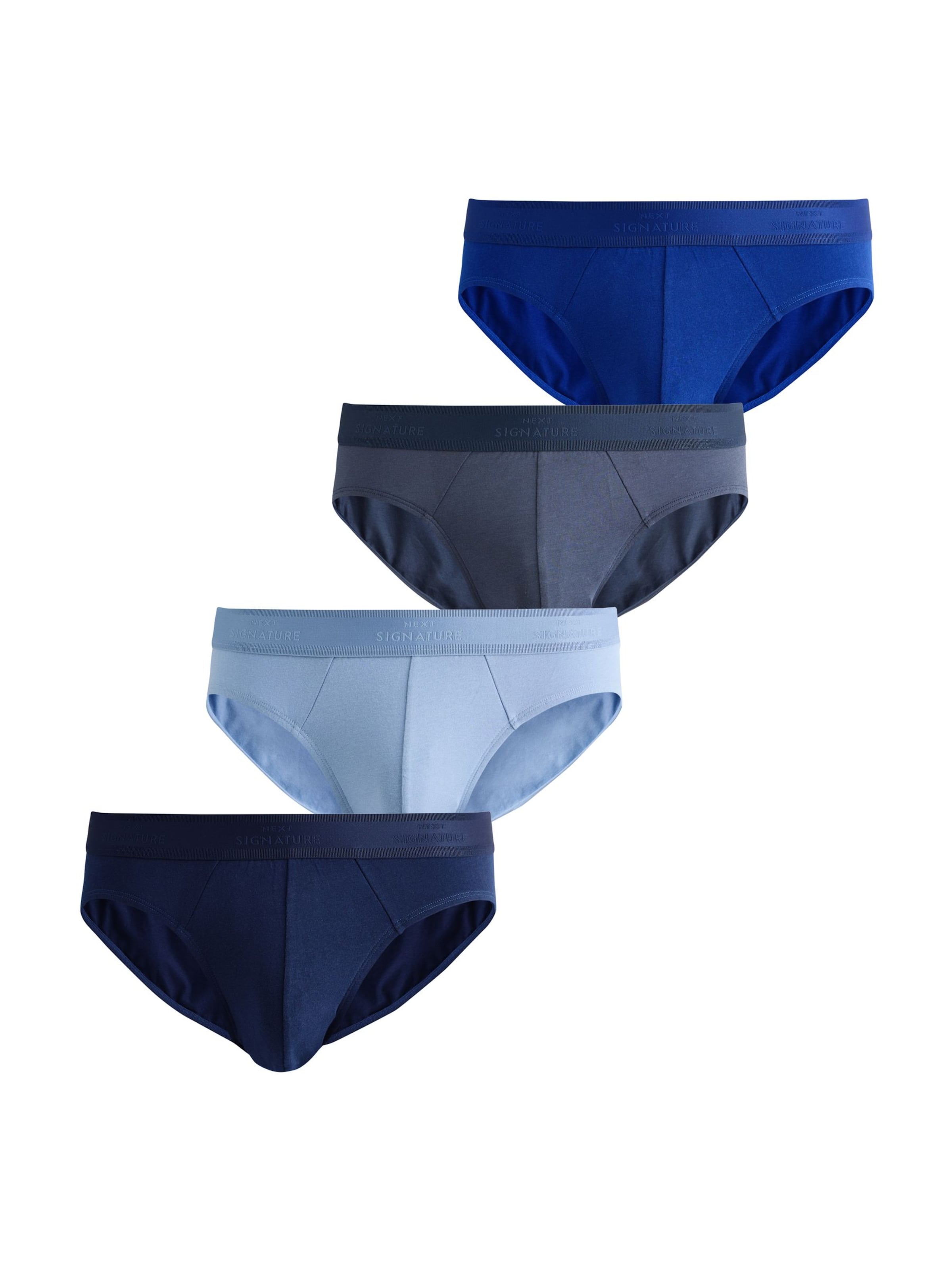 Next Boxers en bleu nuit / bleu clair / bleu foncé, Vue avec produit
