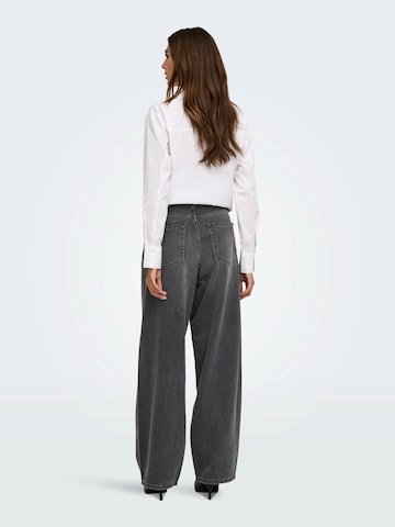 ONLY Wide leg Τζιν 'ONLGIORGIA' σε μαύρο