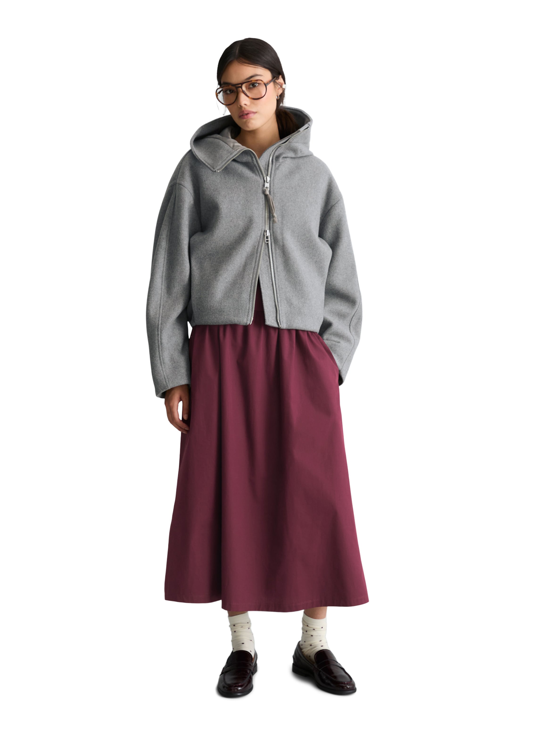 Marc O'Polo DENIM Übergangsjacke in Grau