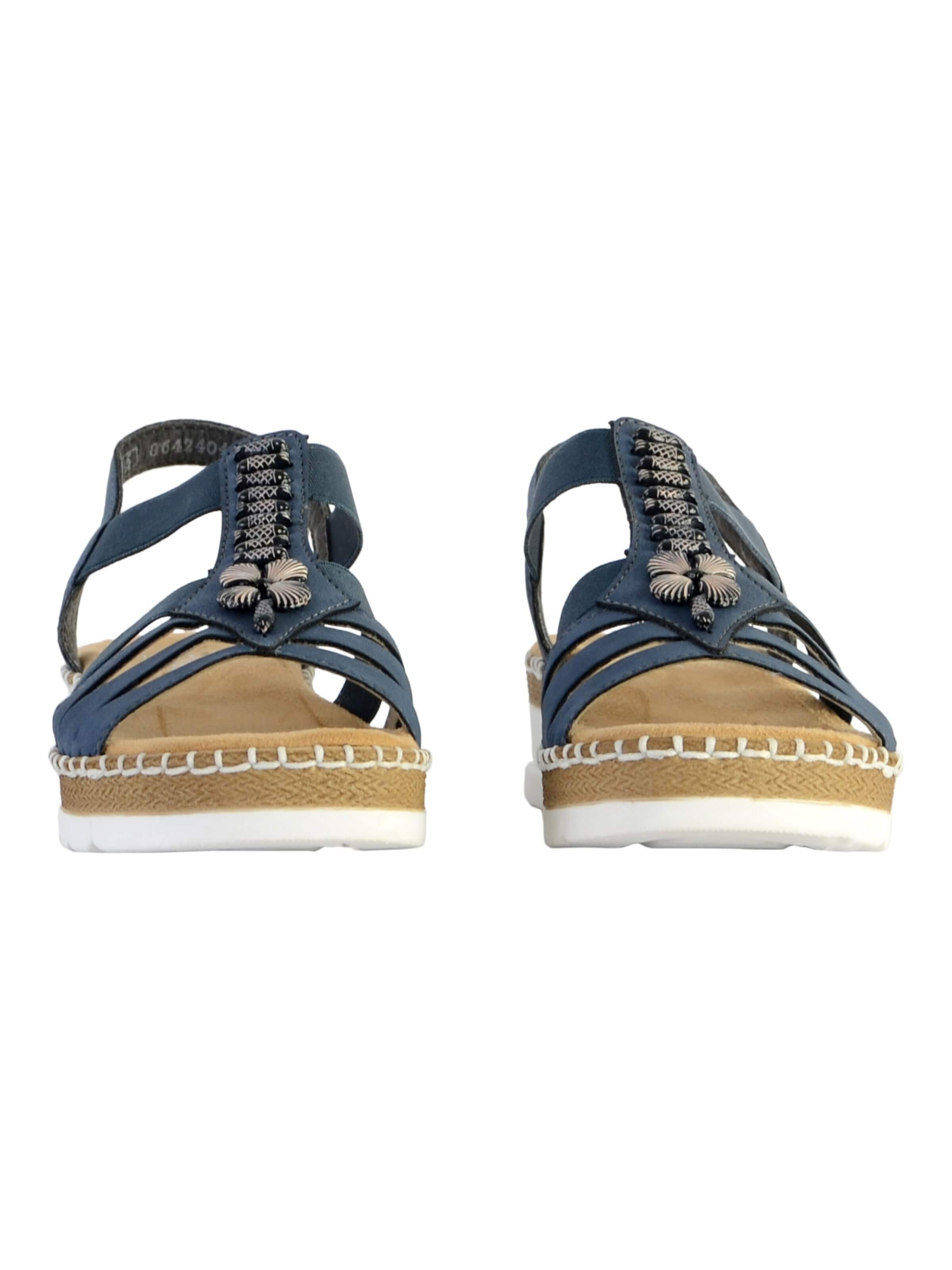 Sandales Rieker en bleu