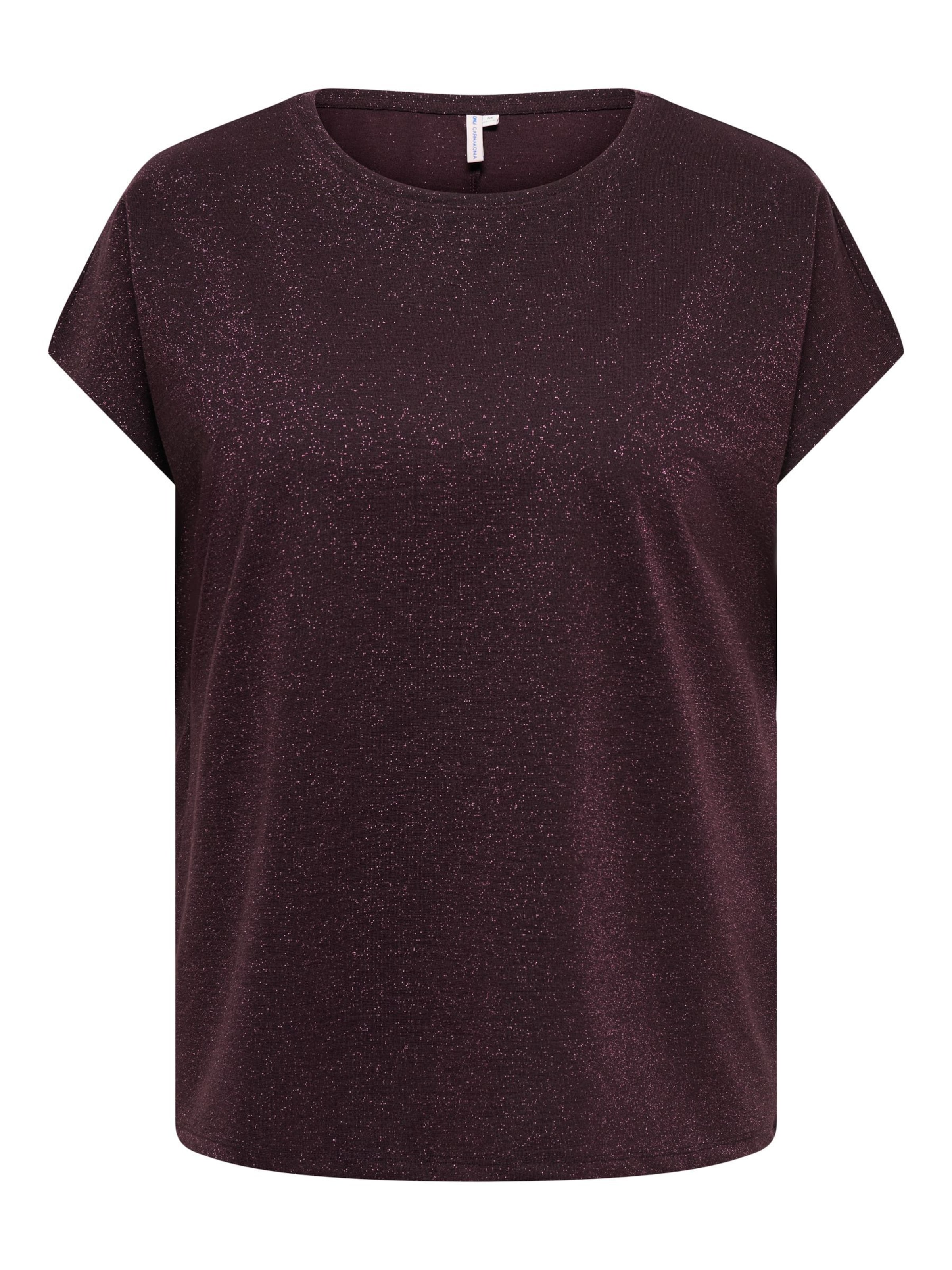 ONLY Carmakoma Shirt 'CARMOSTER' in Red: front