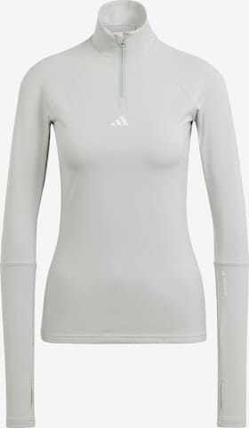 T-shirt fonctionnel ADIDAS PERFORMANCE en gris : devant