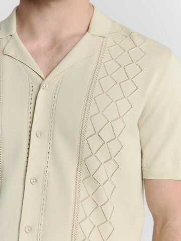 No Excess Shirt in Beige