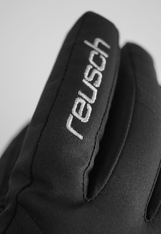 REUSCH Athletic Gloves in Black