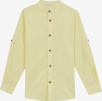 DeFacto Regular fit Button Up Shirt in Yellow: front