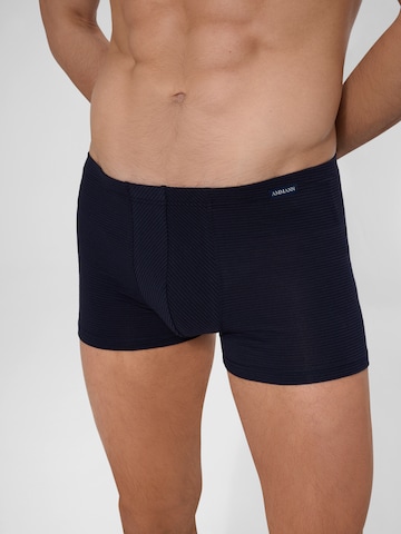 Ammann Boxer shorts ' Cotton & More ' in Blue