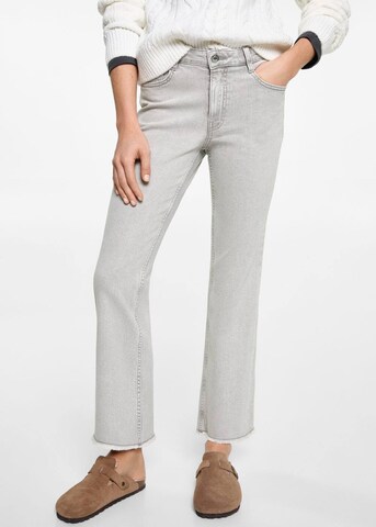 MANGO TEEN Regular Jeans in Grey: front