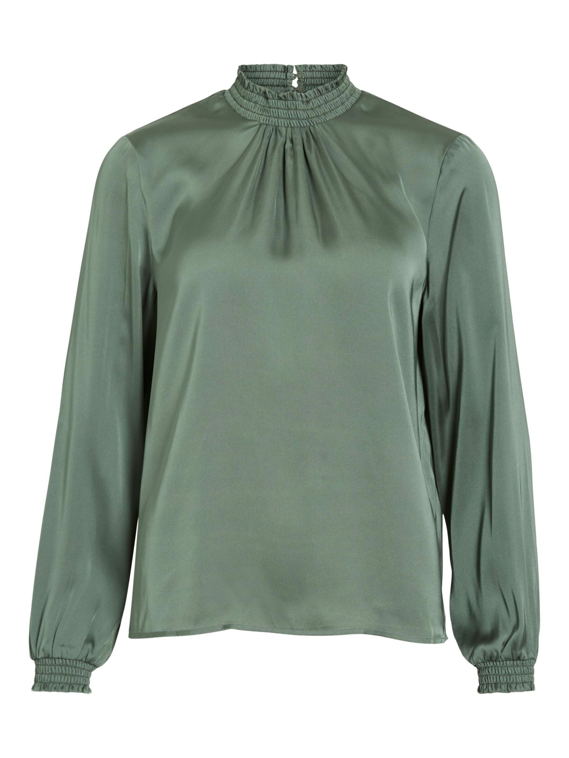 VILA Blouse 'VISofie' in Groen: voorkant