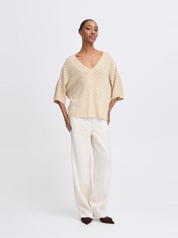 b.young Trui 'BYMobbe' in Beige