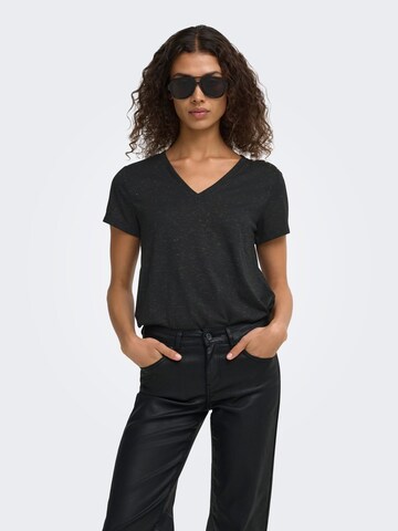 ONLY T-Shirt 'ONLBea' in Schwarz: Vorderseite
