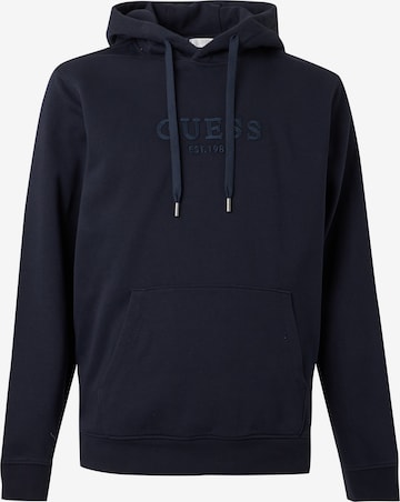 GUESS Свитшот в Синий: спереди