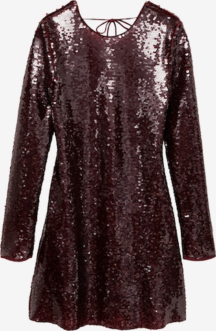 MANGOKoktel haljina 'Carly' - crvena boja: prednji dio