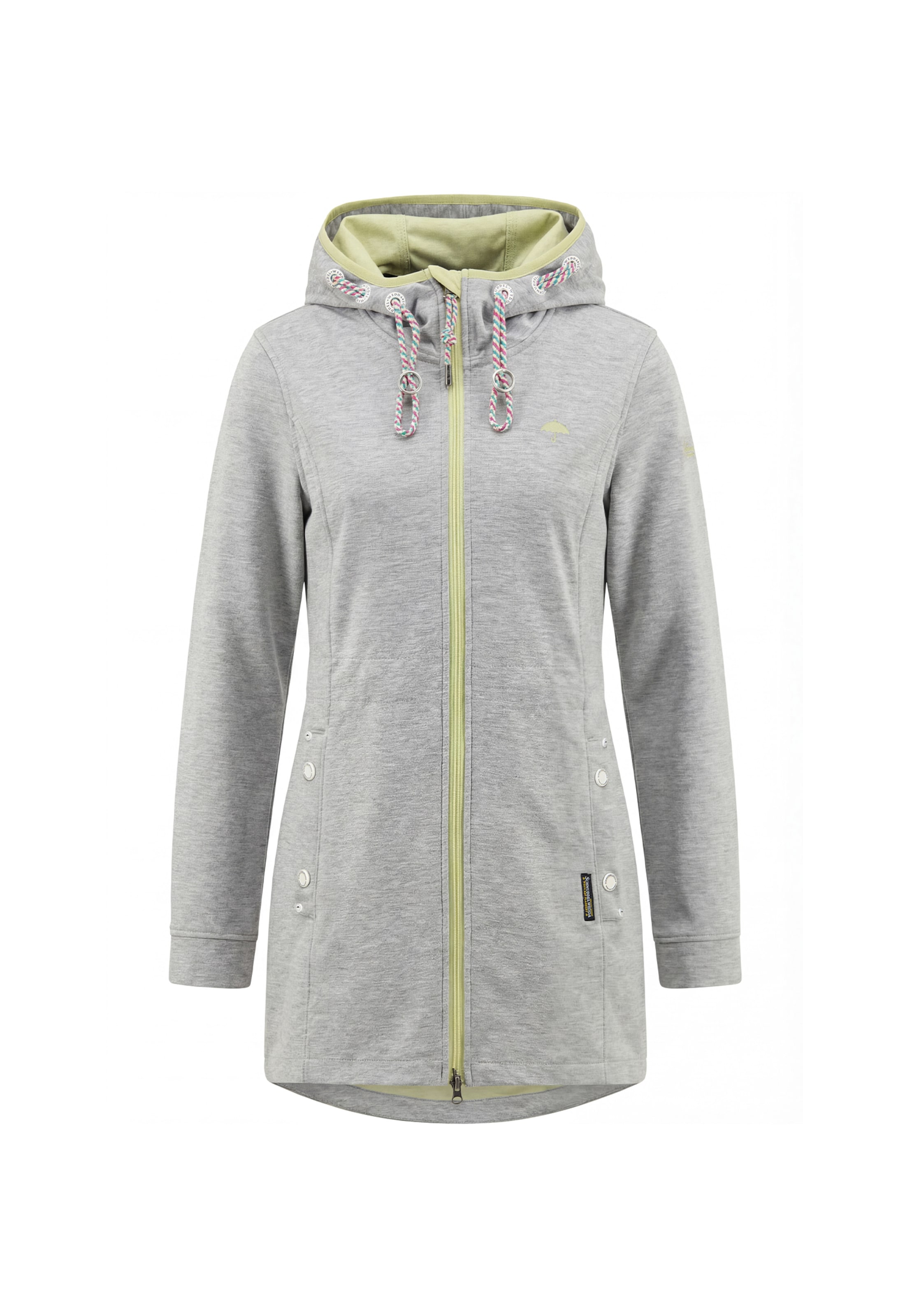 Drymaster Raincoat in Grey: front