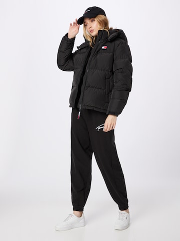 Tommy Jeans Winter Jacket 'Alaska' in Black